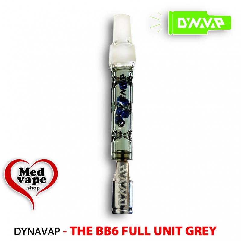 THE BB6 FULL UNIT GREY - DYNAVAP DRY HERB VAPE HASH WEED MEDVAPE THC